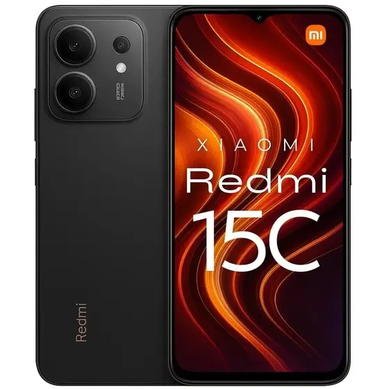 Smartphone Xiaomi Redmi 15C 128GB  8GB ramboost 50MP câmera 120Hz Super bateria de 6000mAh